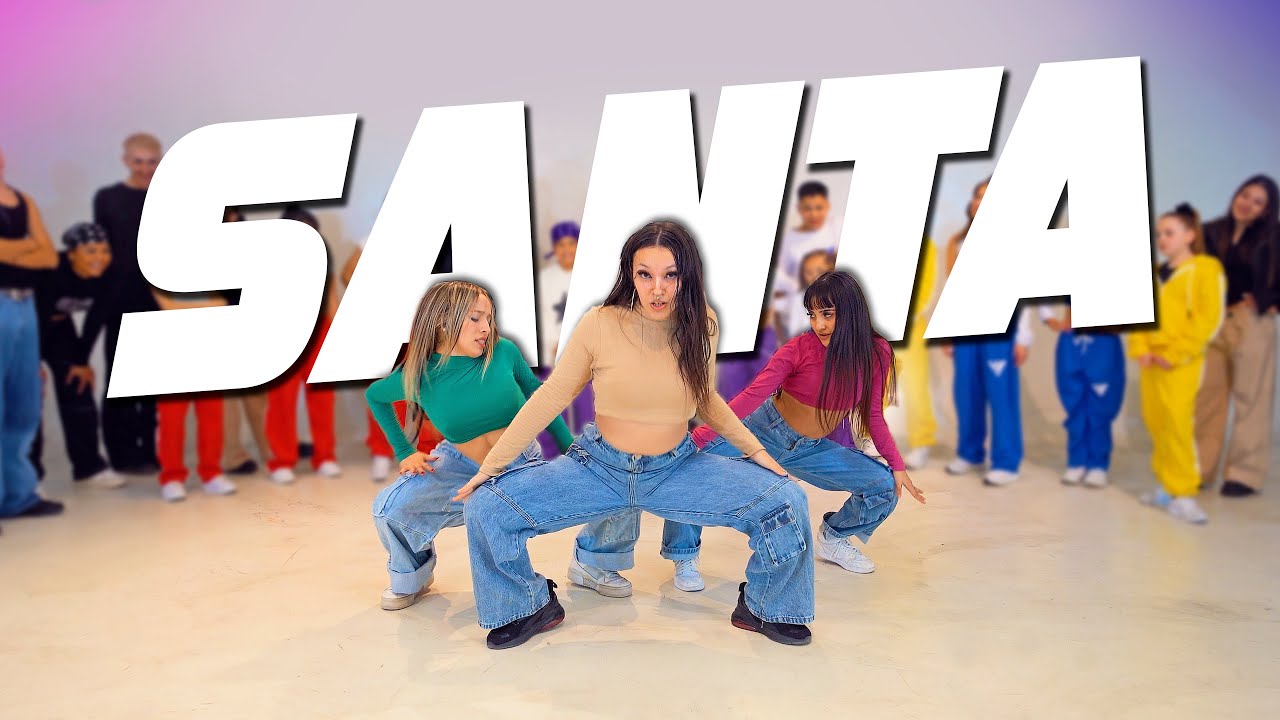 Rvssian, Rauw Alejandro, Ayra Starr - Santa (Official Video) | Coreografía por Emir Abdul Gani🕺