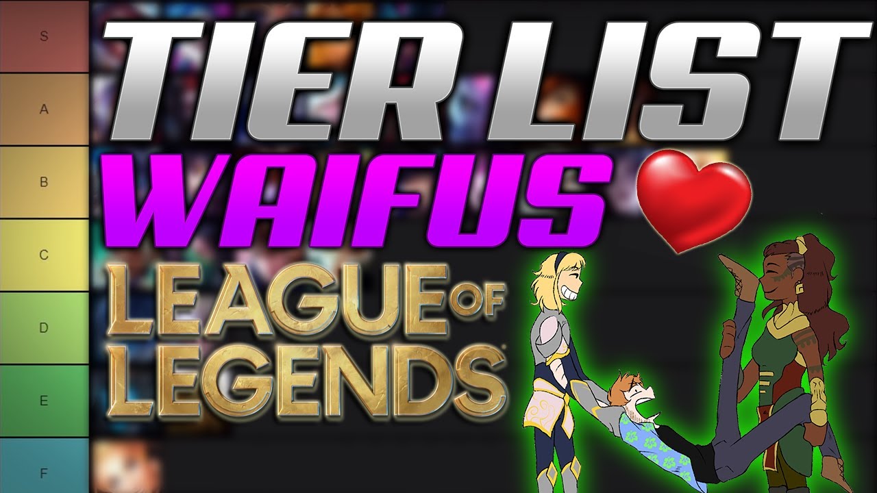 TOP TIER DE WAIFUS DE LEAGUE OF LEGENDS