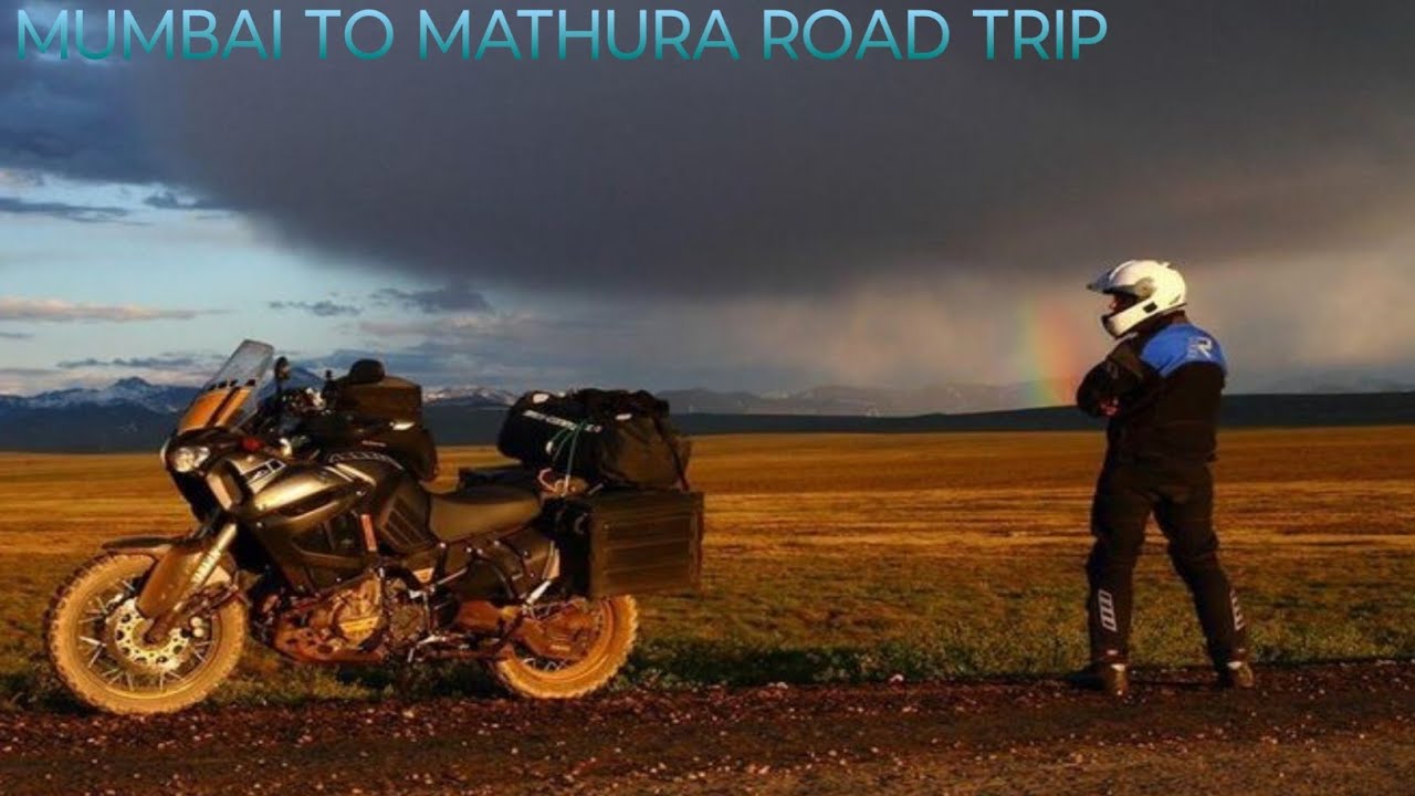 Finally mumbai 💥 se mathura🏞️🌄 Road Trip liye nikal chuki To 🏍️🥳Mathura Road Trip #EP-01