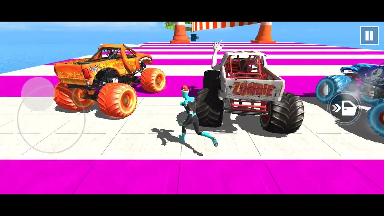 Monster Truck Stunt Car Android Game 🎮