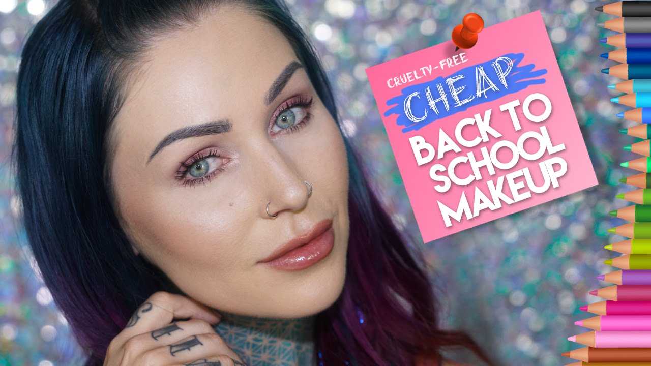Back To School Makeup Tutorial: Low Maintenance, Easy, Cheap, Cruelty-Free | KristenLeanneStyle