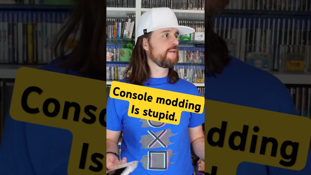Playstation vs Nintendo - Modding is stupid #videogames #retrogaming #nintendo