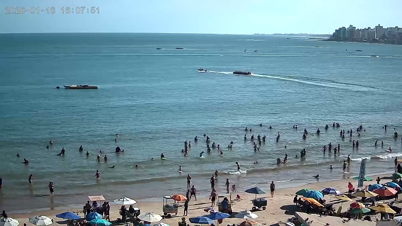 🔵🏖️ Praia do Morro — Sexta-feira 16/01/2026 em Guarapari ES às 