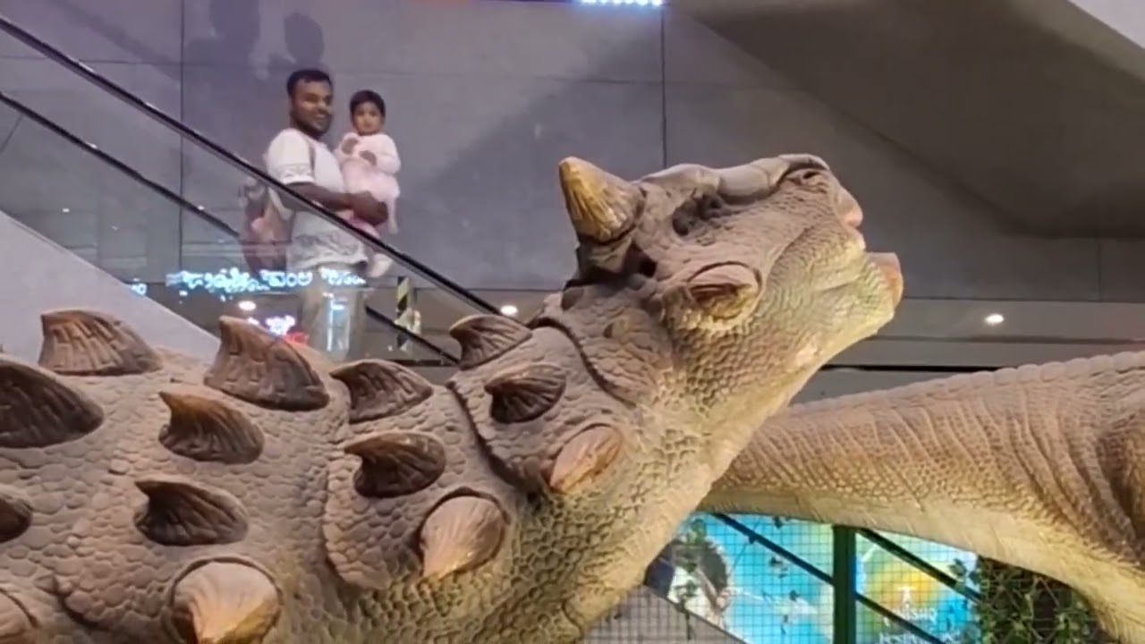 A Well Spent Evening at Santiniketan Mall | Dinosaur Surprise 🦖✨ #ytstudio #ytstudioes #viral