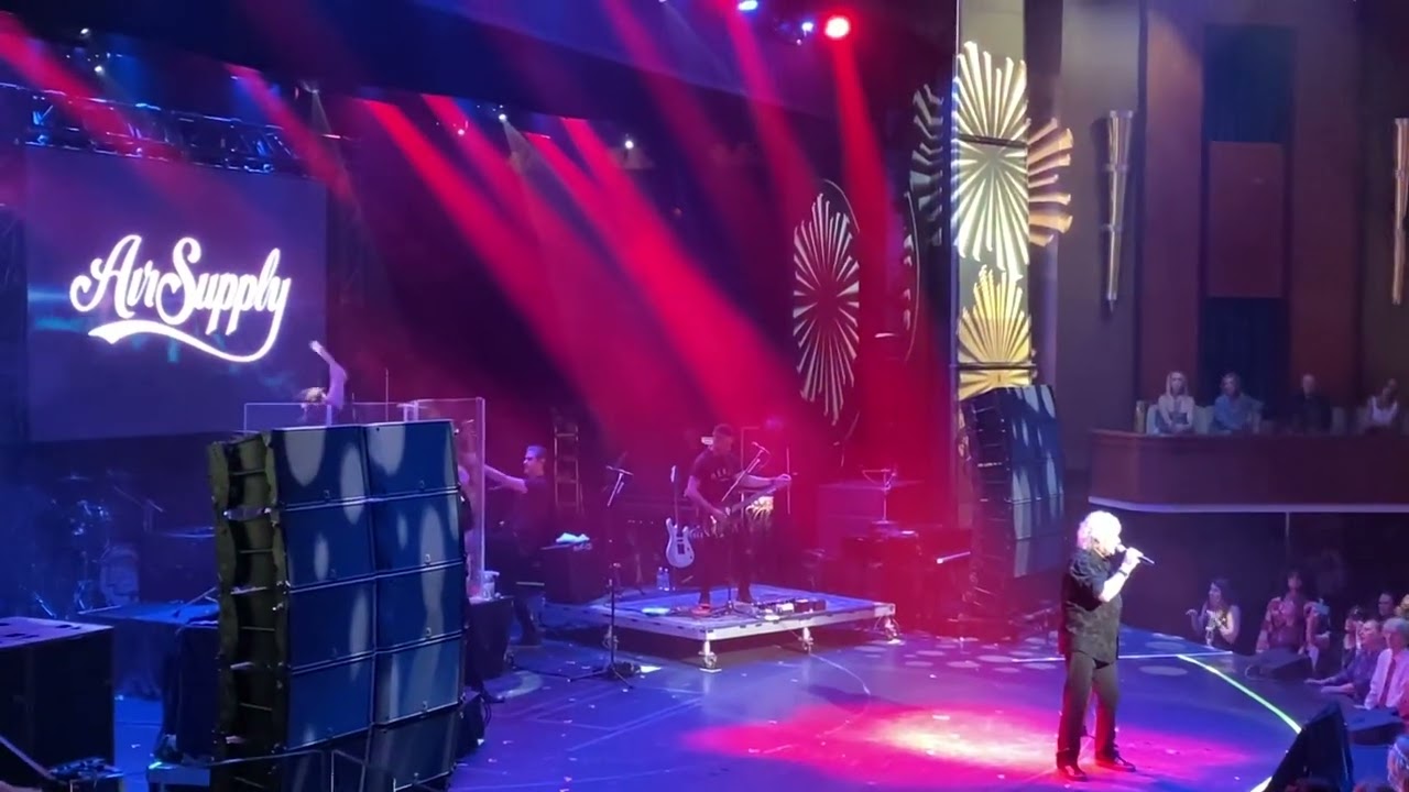 Making Love Out of Nothing at all- Air Supply- Live on Rock and Romance Cruise 2022
