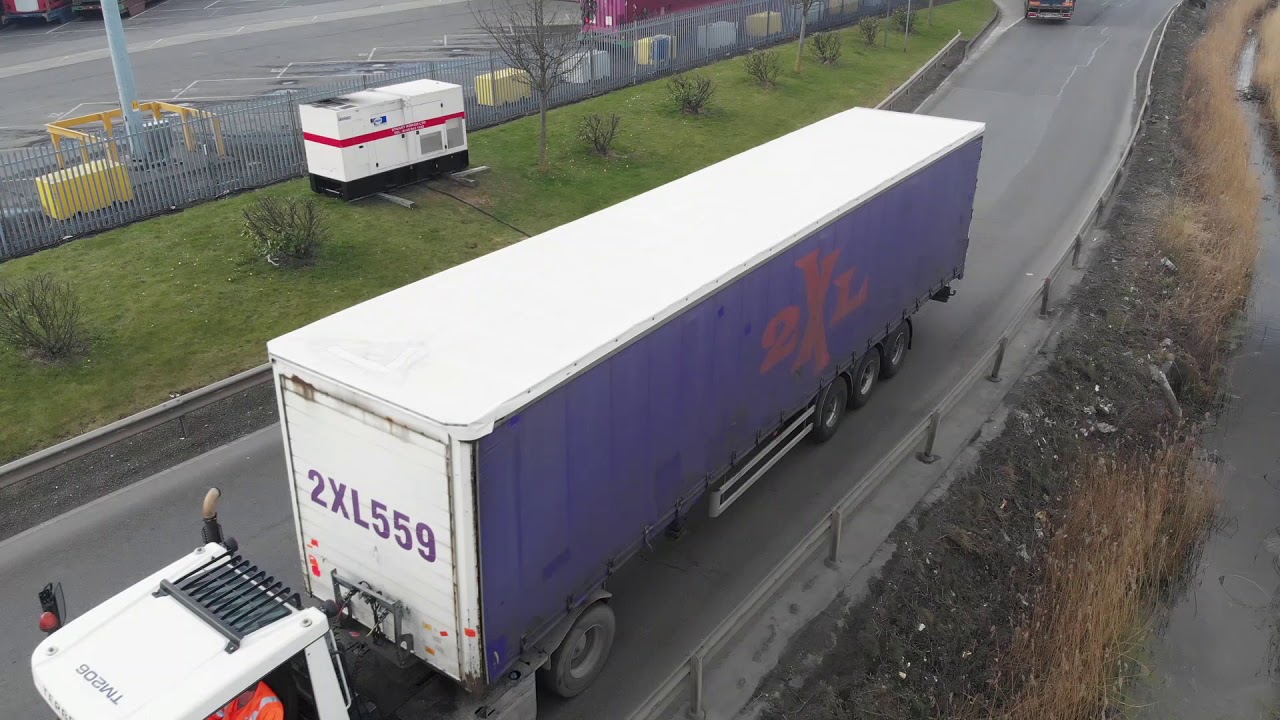 cro Killingholme drone video