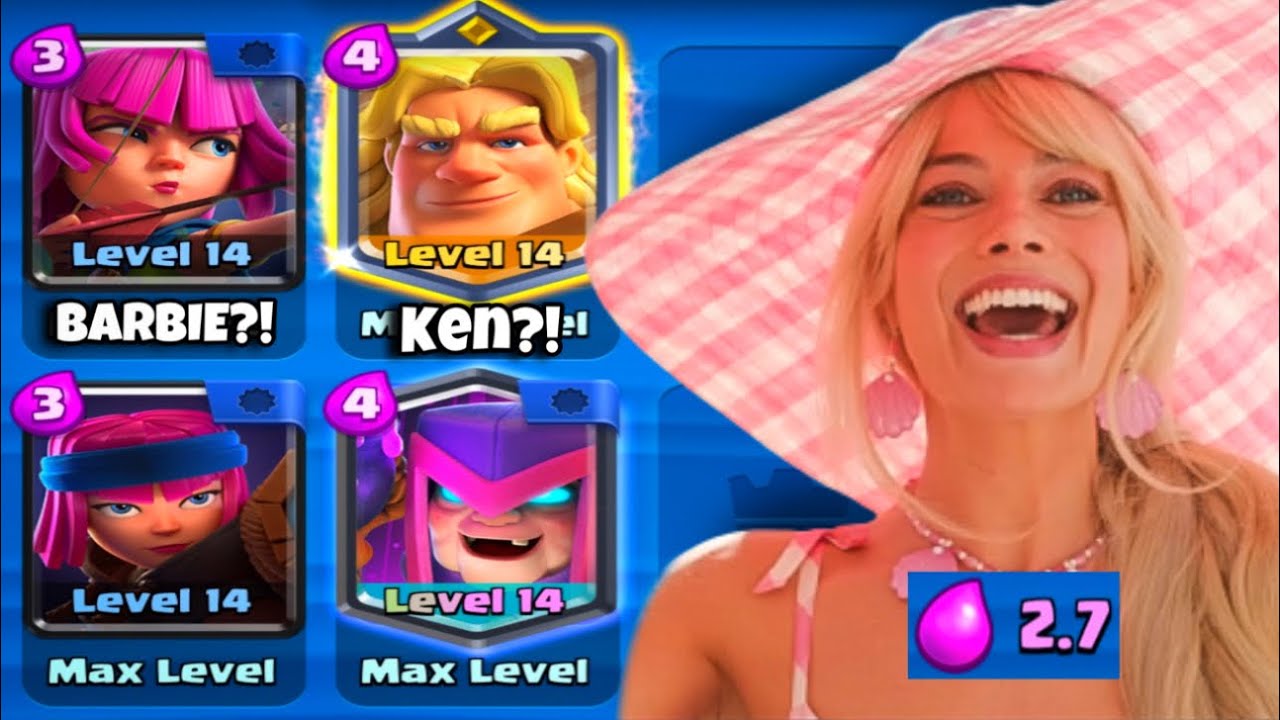 BARBIE DECK BE LIKE: - Clash Royale Memes 2023