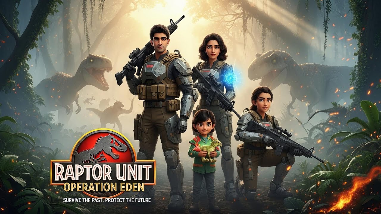 Raptor Unit: Operation Eden - Kids Bed Time Stories!...