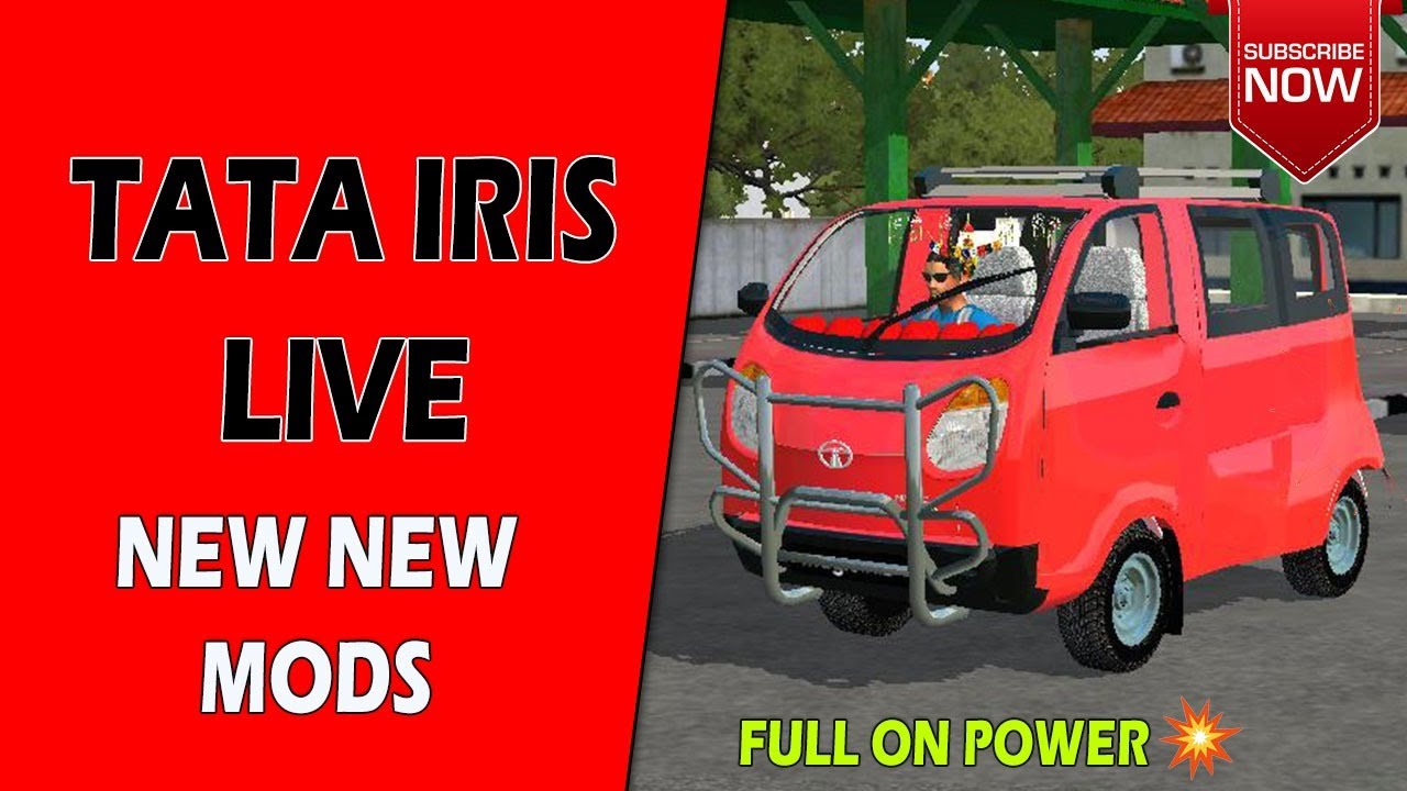 LIVE with Tata IRIS| FHV11.0 | Release Date?| Bus Simulator Indonesia | Free Bussid Mod | Harivids