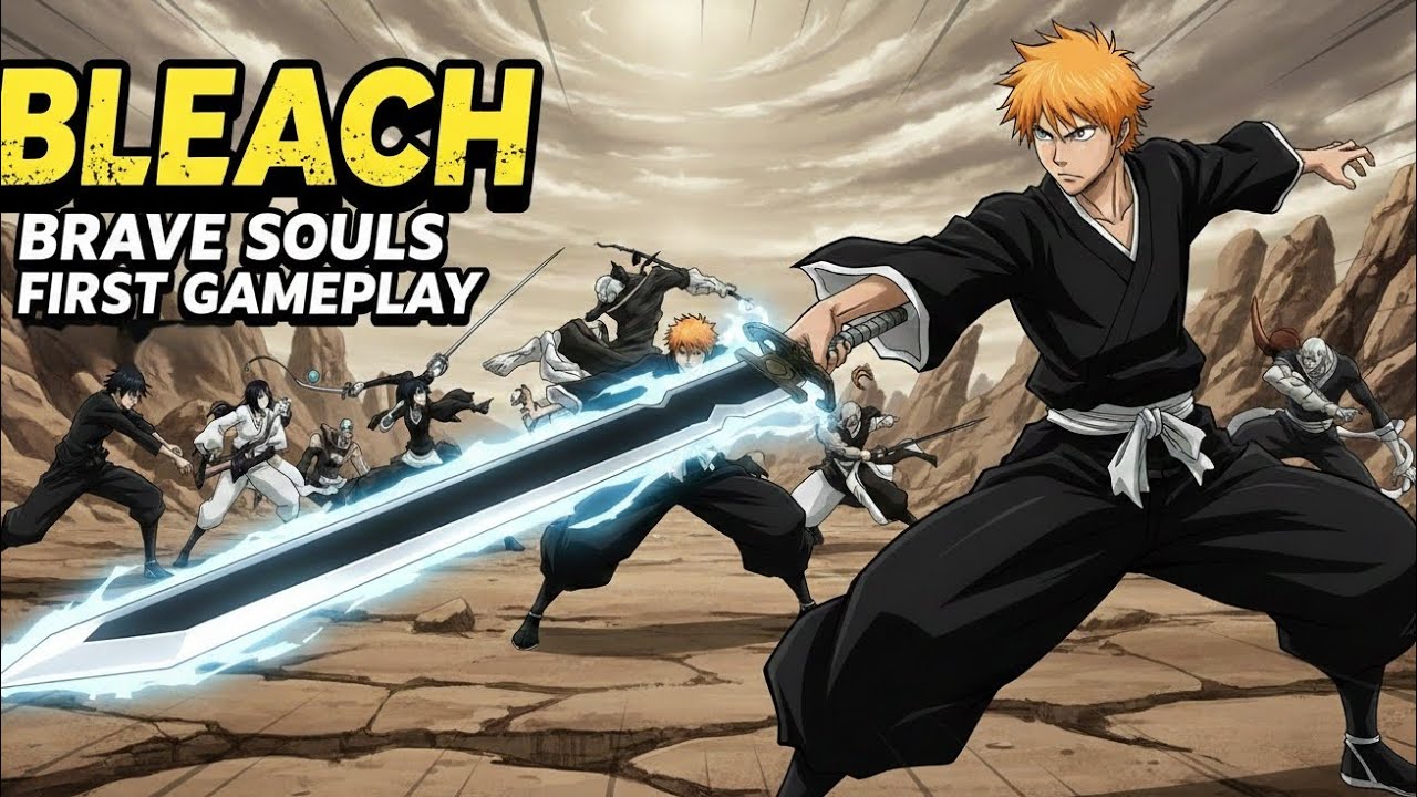 Bleach: Brave Souls First Gameplay 