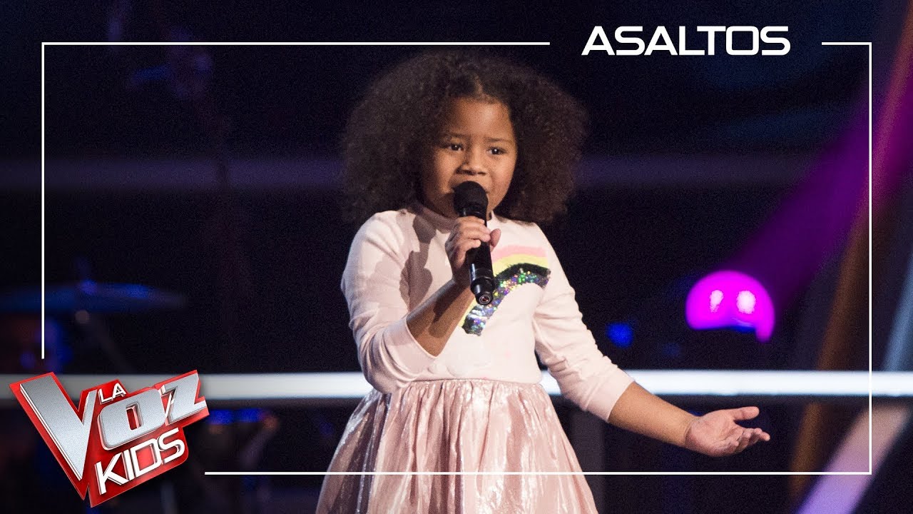 Yolaini Viñas canta 'La gata bajo la lluvia' | Asaltos | La Voz Kids Antena 3 2019