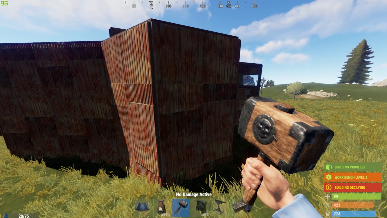 RUST | cheap tc bunker base-4man