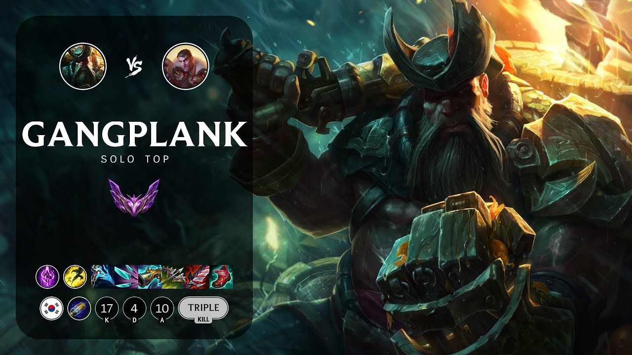Gangplank Top vs Jayce - KR Master Patch 13.20