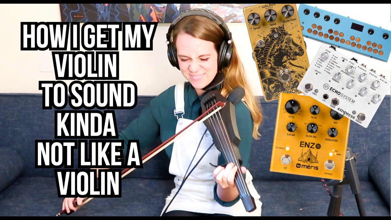 My Pedals for Synth Violin (Secret Sauce w/ Bad Snacks)
