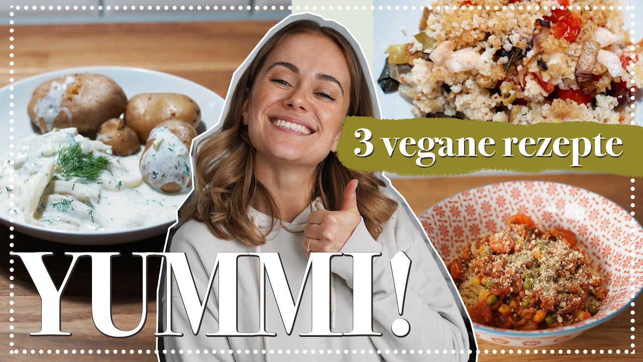 3 vegane Rezepte - Lieblingsessen aus der Kindheit (jetzt aber eben vegan)