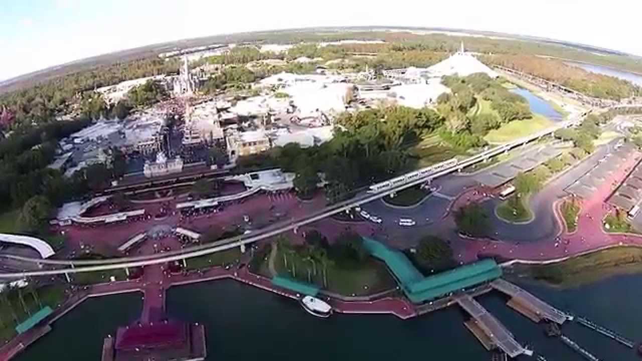 Fly Over Magic Kingdom