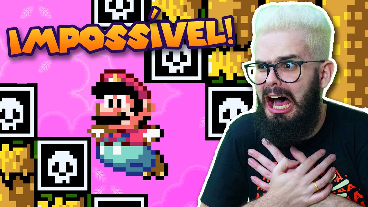 ZEREI 200% DO KAIZO MARIO IMPOSSÍVEL! (SEM USAR SAVE)