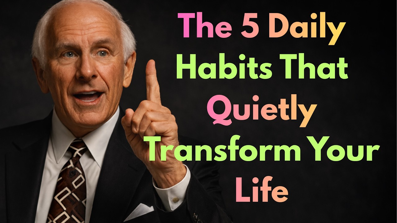 The 5 Daily Habits That Quietly Transform Your Life| Inspired by Rohn