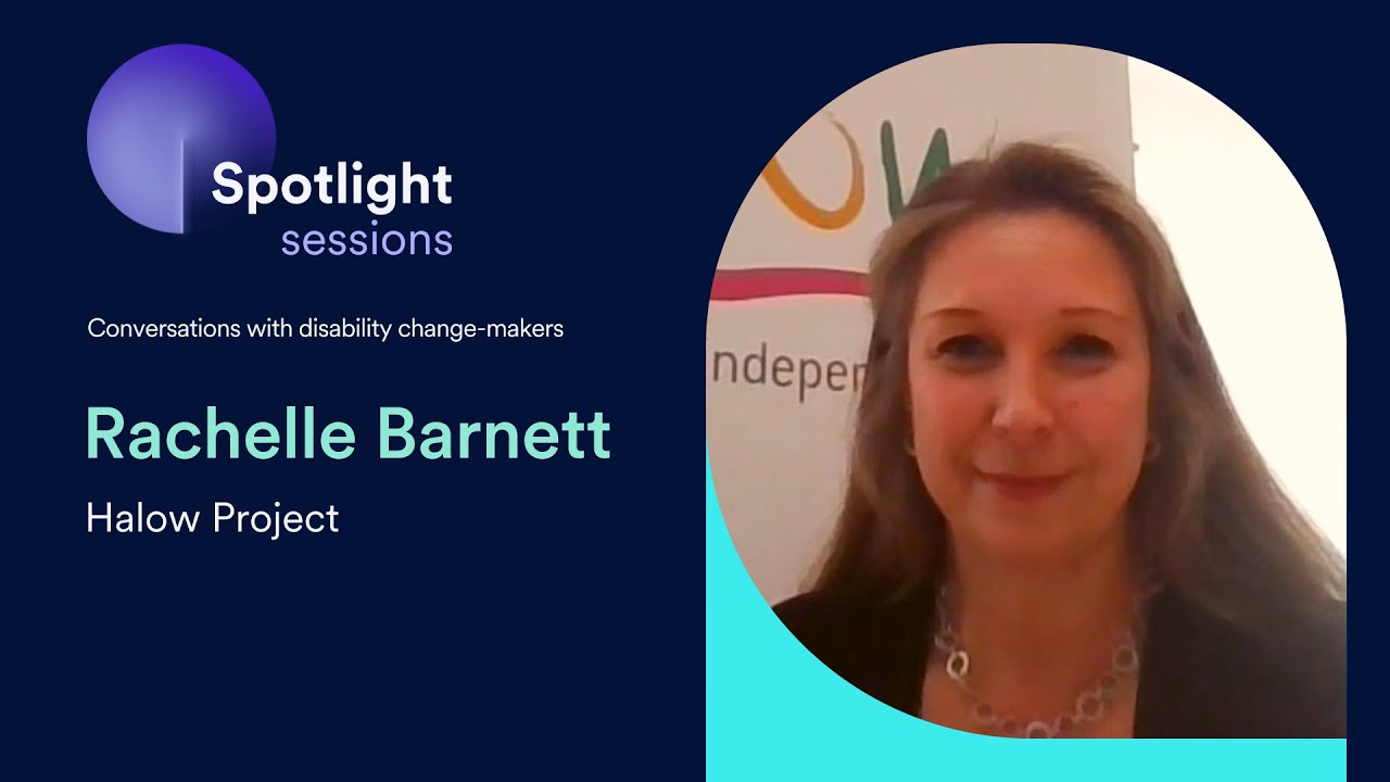 Rachelle Barnett of Halow Project | accessiBe's Spotlight Sessions