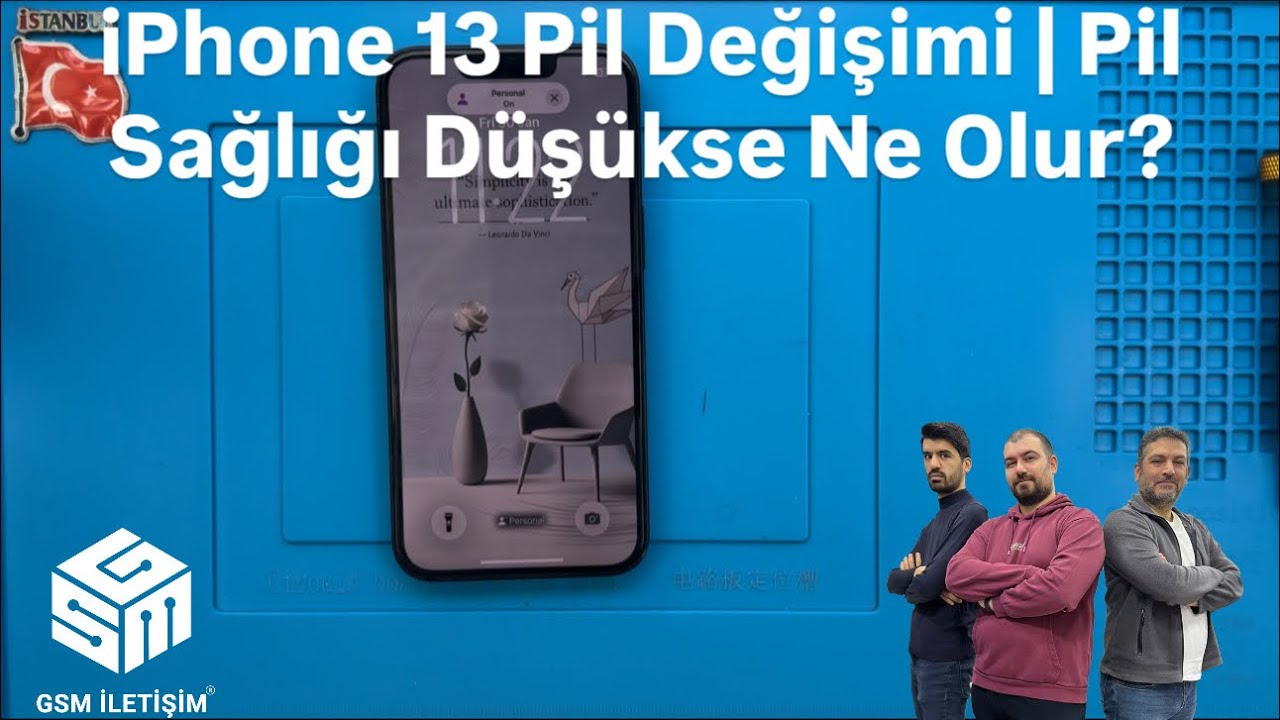 iPhone 13 Batarya Değişimi 🇹🇷