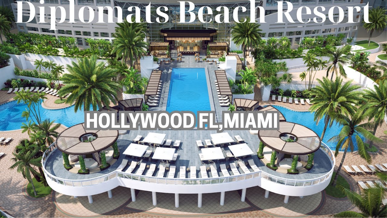 The Diplomat Beach Resort Full Tour | Hollywood Florida Hotel Near Miami Beach