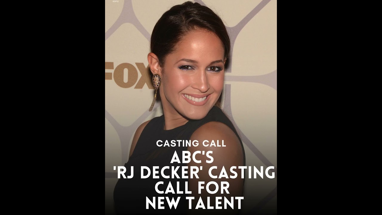 🎭✨ NOW CASTING ABC&rsquo;s &lsquo;RJ Decker&rsquo; &mdash; Casting Call for New Talent ✨🎭