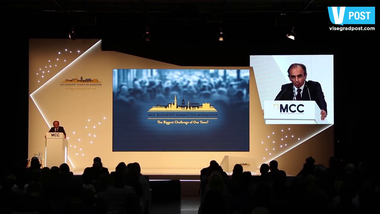 &Eacute;ric Zemmour colloque en Hongrie ce 22/03/2019
