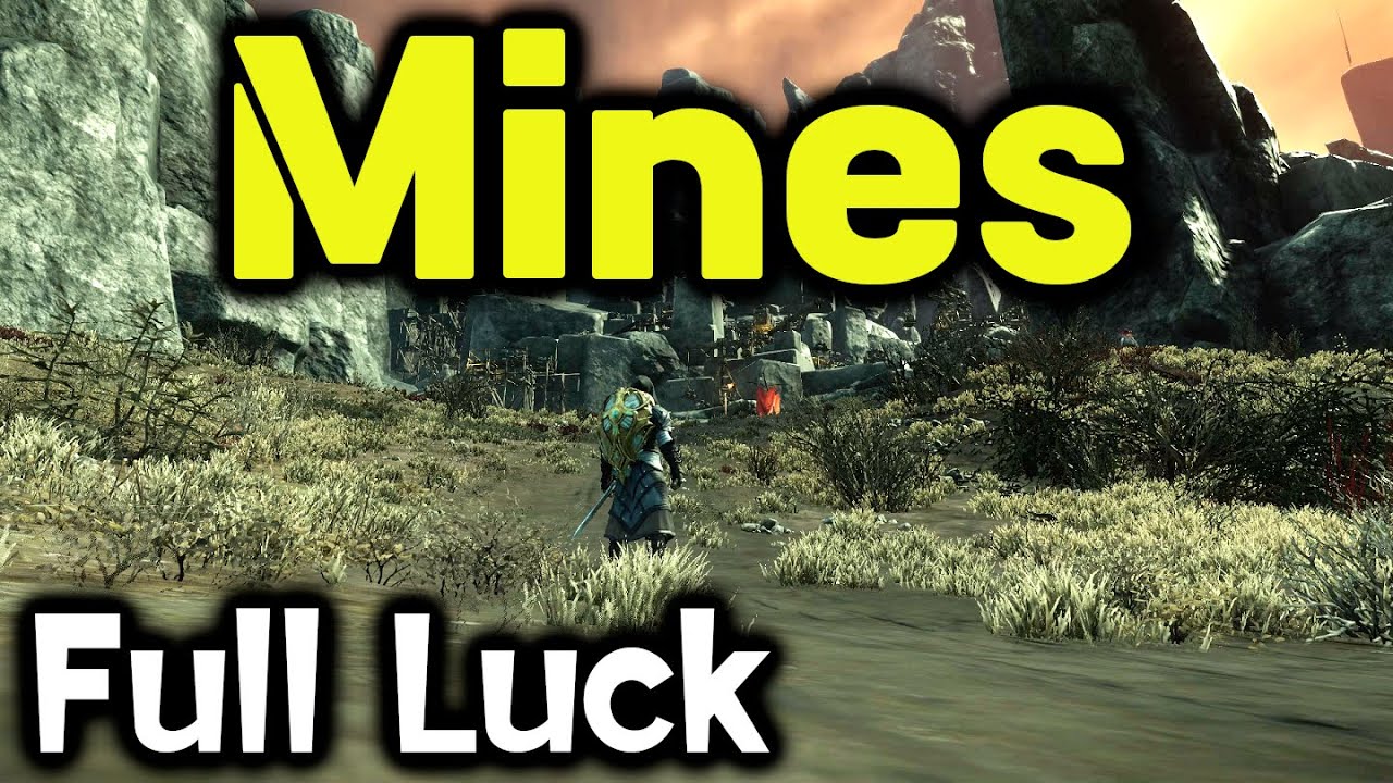 Mines (+mines) chest run - MAX LUCK | New World