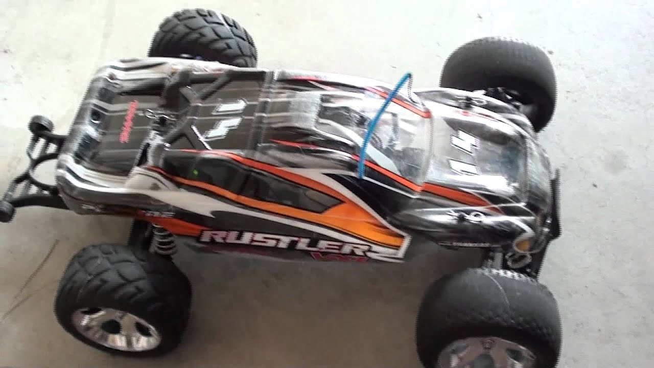 Traxxas Rustler VXL 3s Lipo Speed Runs