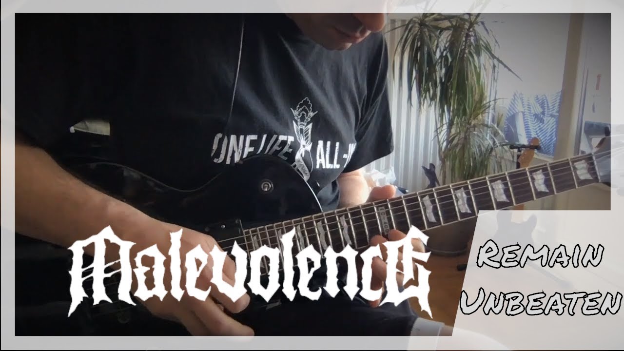 Malevolence - Remain unbeaten (Guitar cover)