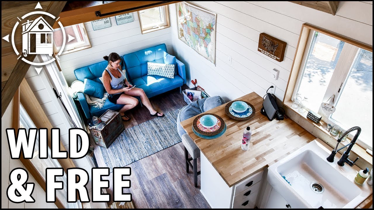 Stunning TINY HOUSE for a Vivacious Retired Cop Seeking Life on the Road