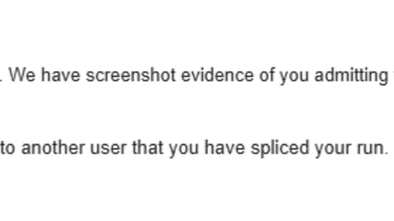 They Have Proof Of Cheating