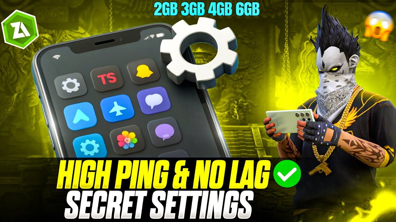 FREE FIRE LAG PROBLEM AFTER NEW UPDATE | LAG FIX SETTINGS OB52 UPDATE | FF LAG FIX 2GB, 4GB 2026