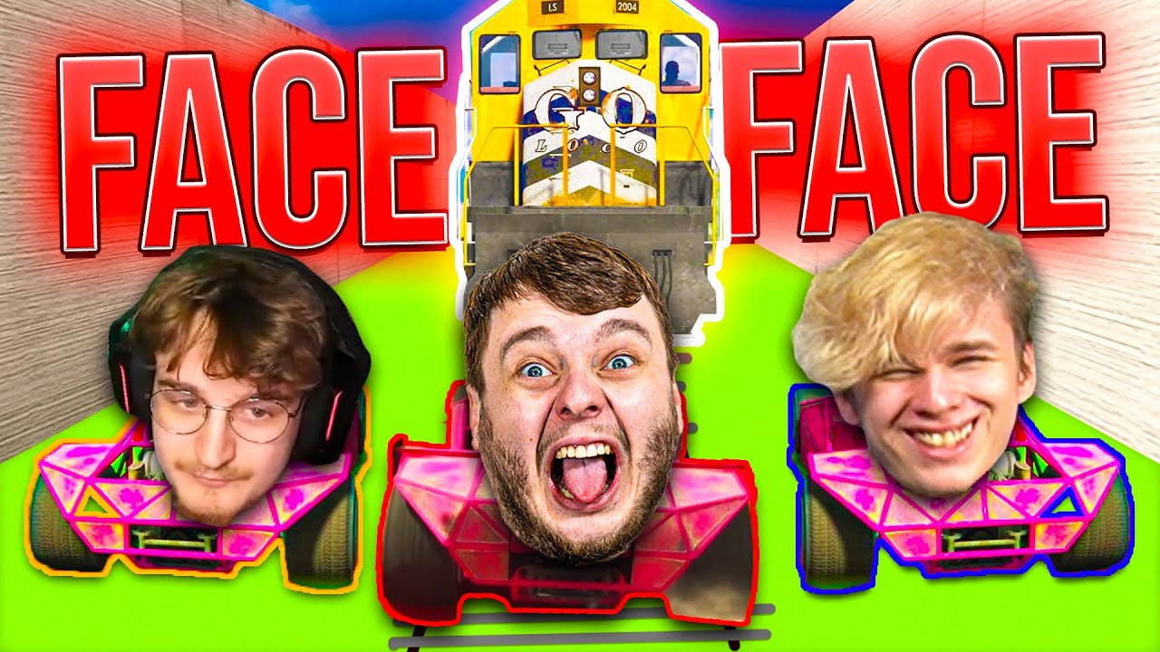 VLAK VS AUTO !🤣| FACE TO FACE | Morry&@hunac&@BowTeaG&@Davel23&@KapitanVojta&@DejvikGOD