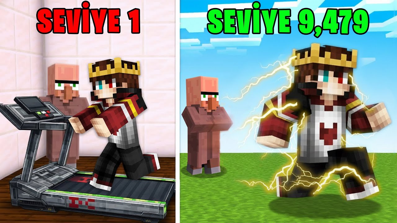 Minecraft AMA Hızlı Koşan Kazanır