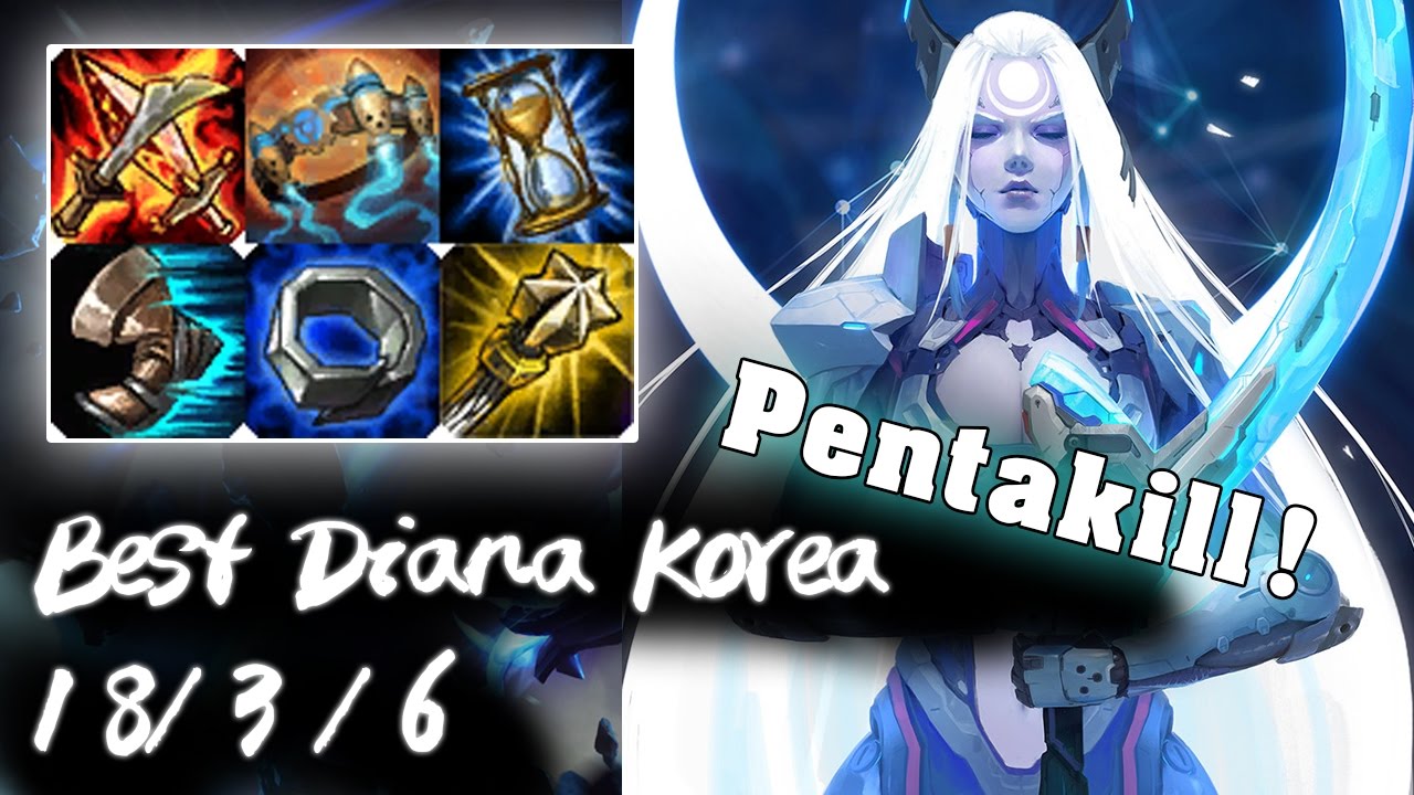 Best Diana Korea Mid vs Zed | Korea High Elo Replays