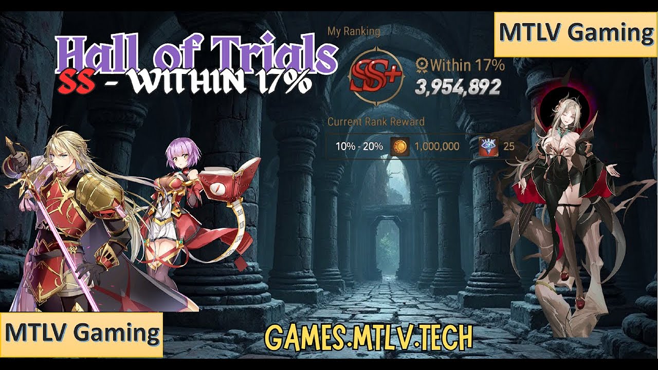 Epic 7: Hall of Trials 17% SS - Harsetti