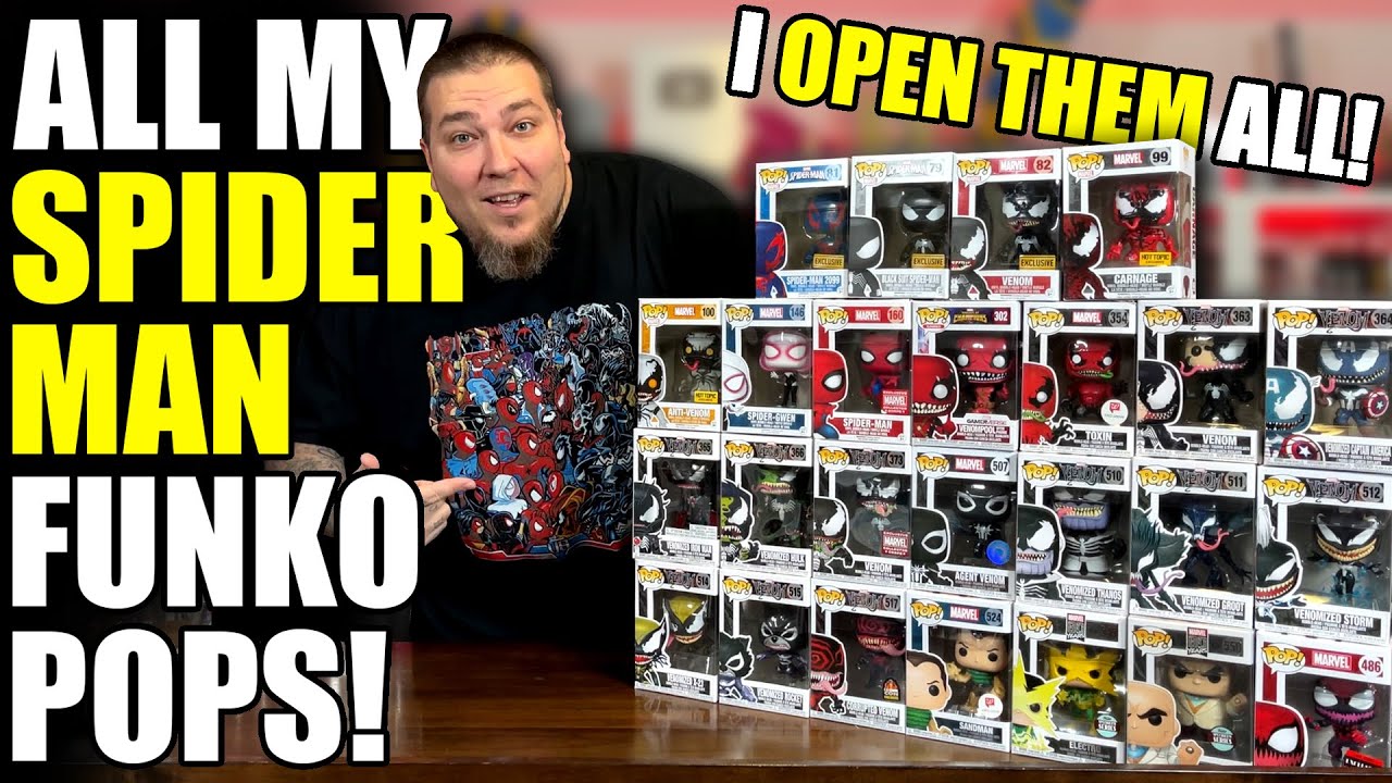 My SPIDER-MAN Funko Pop Collection!
