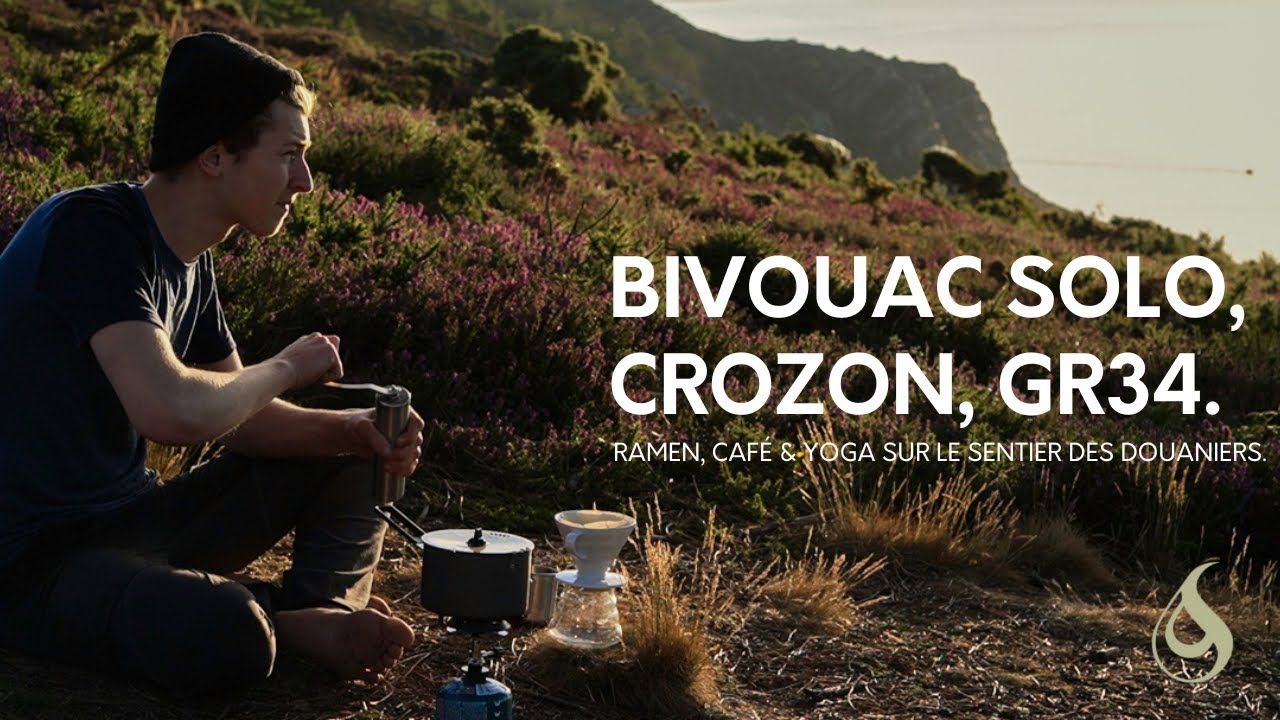 Randonnée et BIVOUAC solo en BRETAGNE sur le GR34, CROZON en Finistère