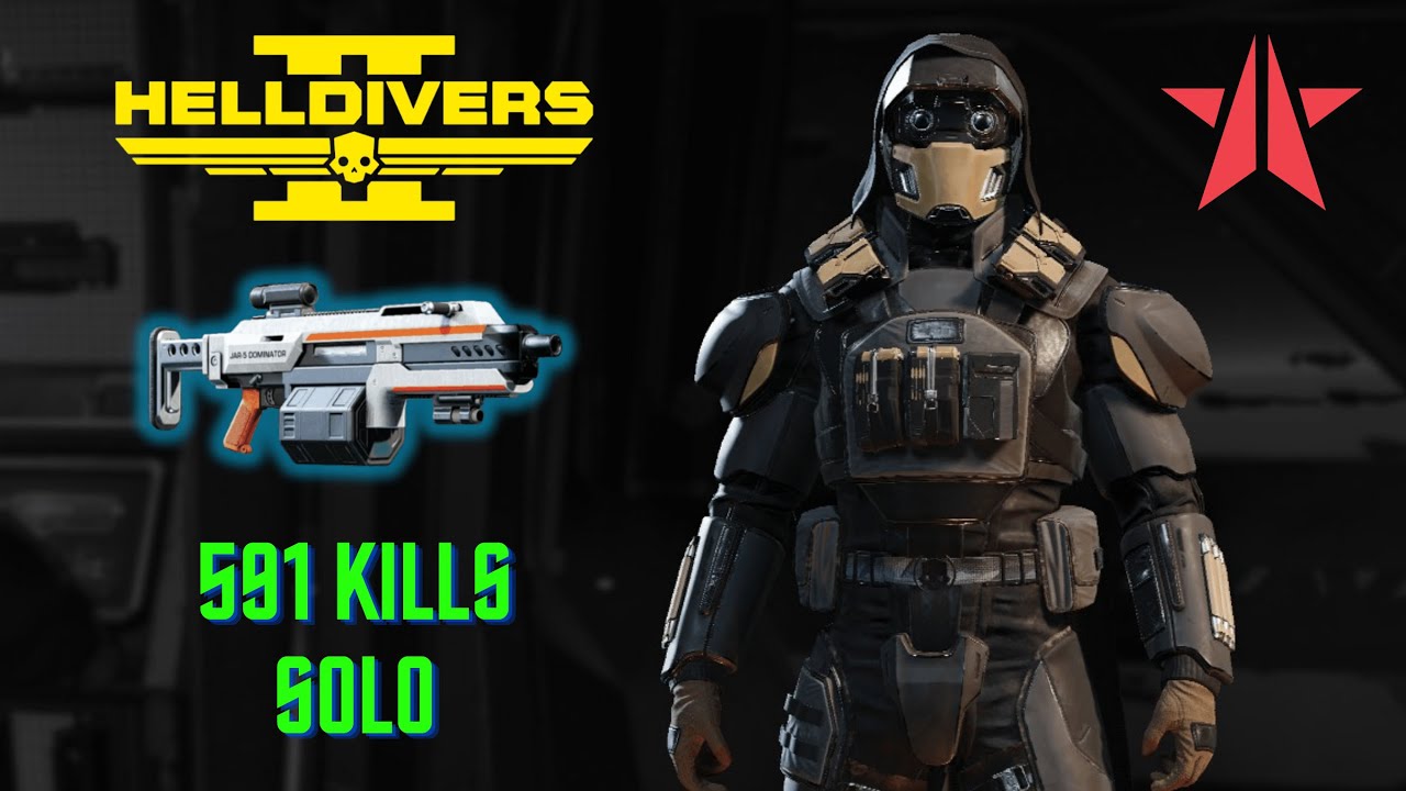 Helldivers 2: 591 Kills Automaton Massacre - Super Helldive Solo Gameplay / Full Clear / No Deaths
