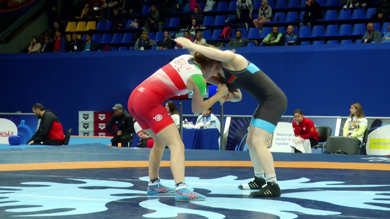 1/4 Final   WW   53 kg PAULA KOZLOW (POL) KATSIARYNA PICHKOUSKAYA (BLR)