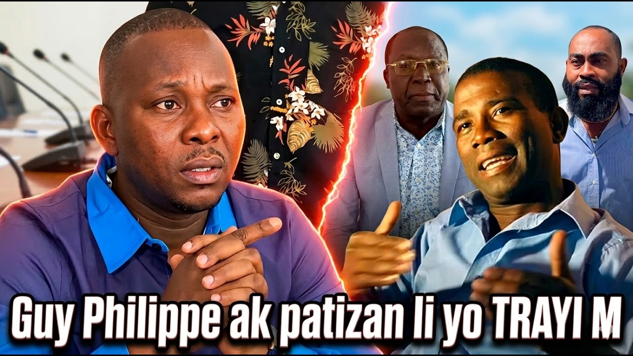 FLASH! GUY PHILIPPE nan GWO PWOBLÈM, Shelson Sanon sòti nan silans li di GUY AK PATIZAN L yo TRAYI L