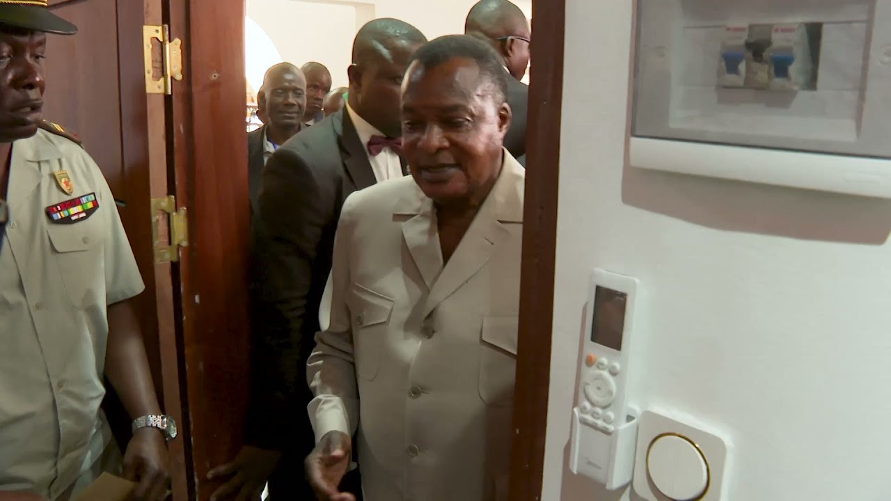 Congo-Brazzaville incumbent President Denis Sassou Nguesso casts his vote | AFP