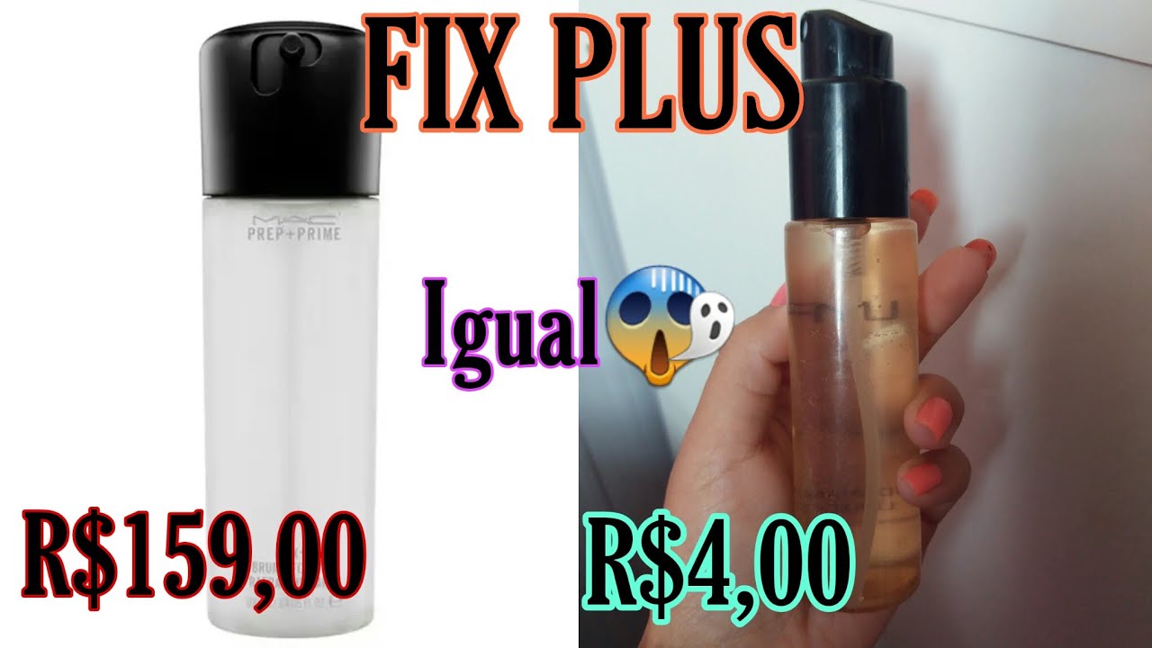 FIX PLUS CASEIRO| FIXADOR de MAQUIAGEM - Como fazer - Hosana De Lima