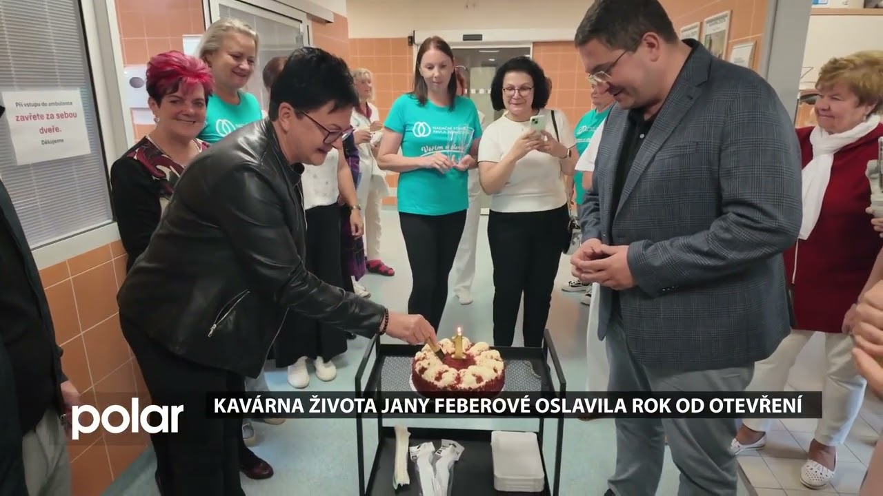 Kavárna života Jany Feberové slaví roční výročí otevření