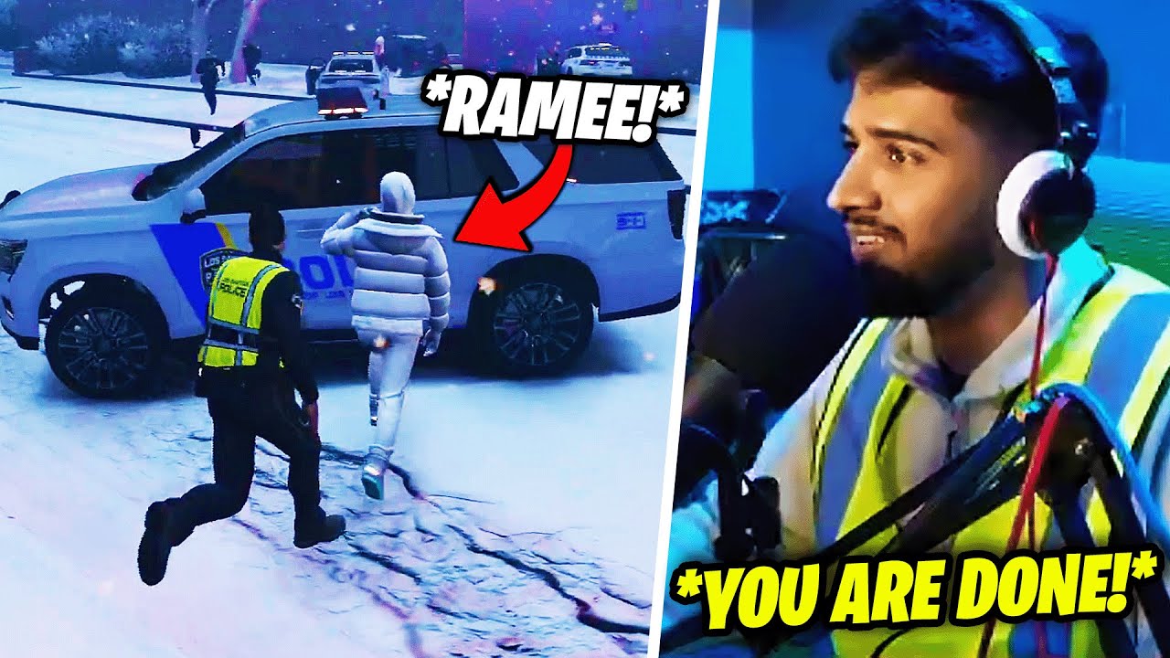 🚓💨 Эй-Джей преследует Си-Джея после того, как тот угнал полицейскую машину! | Prodigy RP | GTA RP