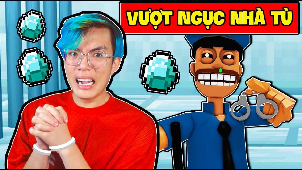 PHONG CẬN THỬ THÁCH 24H THOÁT KHỎI NHÀ TÙ QUỸ ĐEN KINH DỊ ĐÁNG SỢ TRONG MINECRAFT