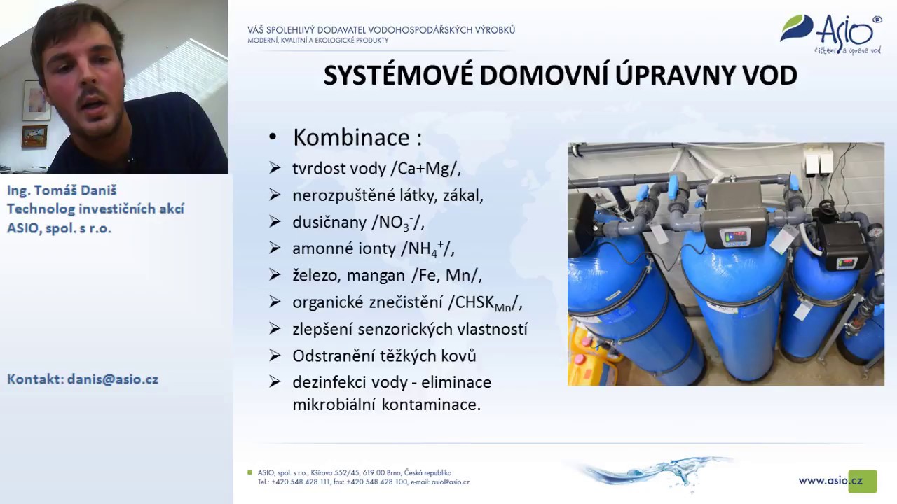 Úprava vod pro domácnosti a průmysl