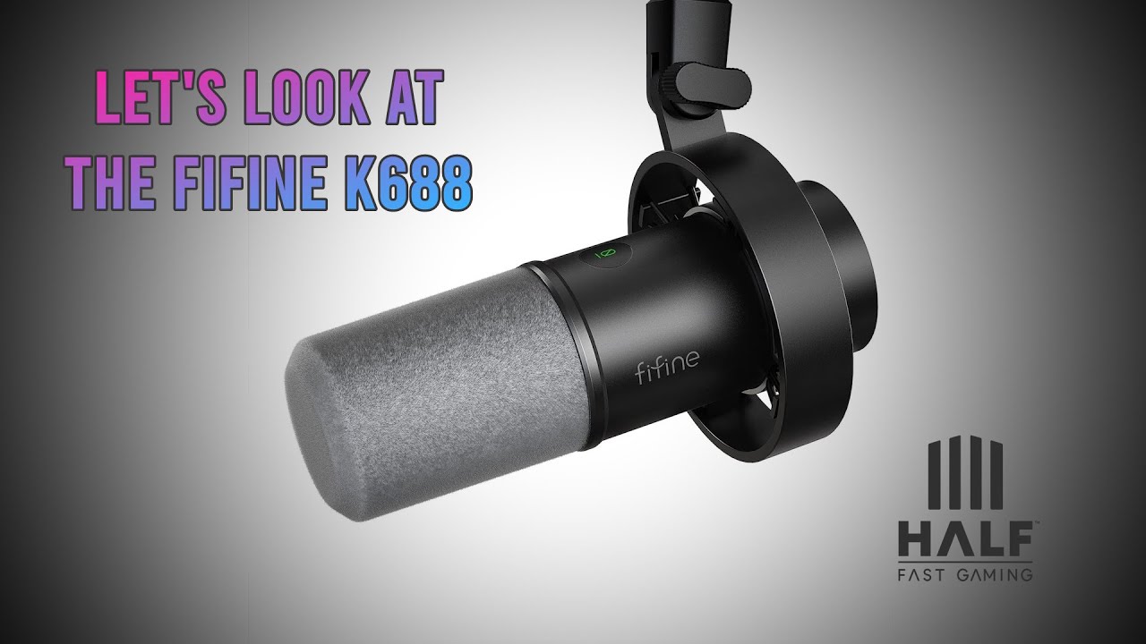Product Review | fifine K688 Combo XLR/USB Microphone