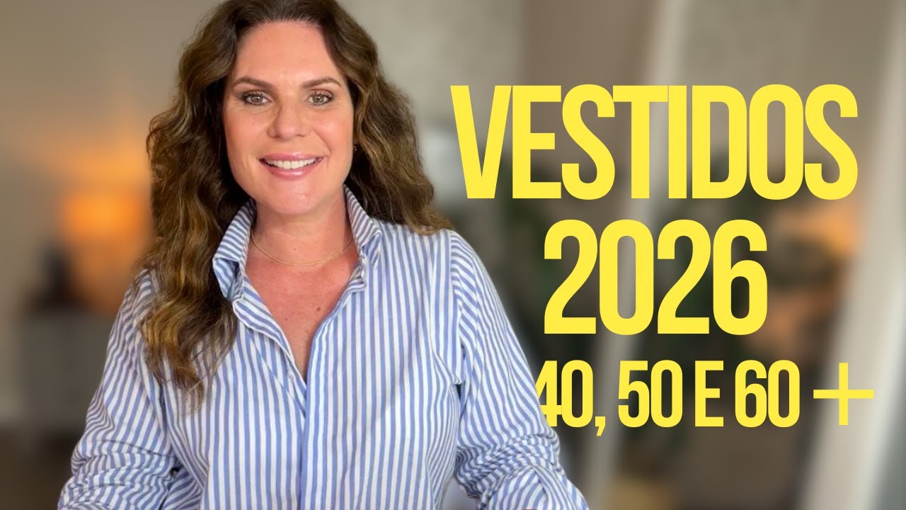 👗 12 MODELOS DE VESTIDOS PARA MULHER MADURA | Juliana Christ